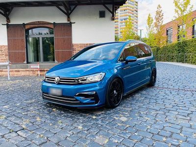 Gebraucht VW Touran R-line 150 PS (110 kW) 2016 Blau Van / Kleinbus