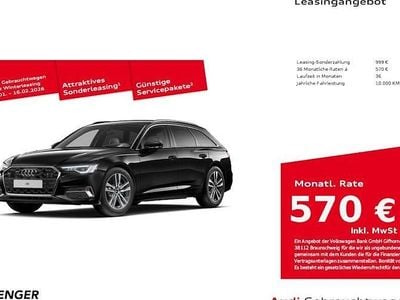 Gebraucht Audi A6 Sport 286 PS (210 kW) 2025 Mythosschwarz metallic Kombi