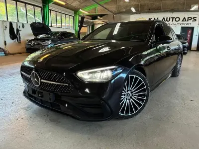 Gebraucht Mercedes C220 AMG 200 PS (147 kW) 2023 Schwarz Kombi