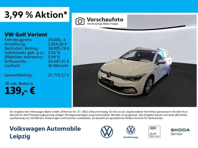 Brugt VW Golf VIII Style 131 HK (96 kW) 2023 Hvid Stationcar