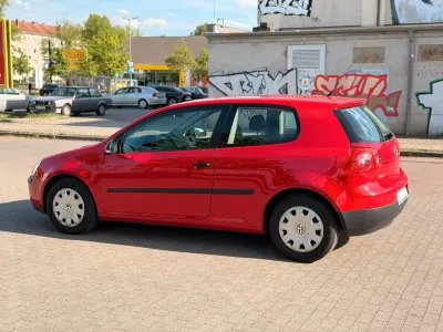 Gebraucht VW Golf V Trendline 102 PS (75 kW) 2008 Rot Kleinwagen