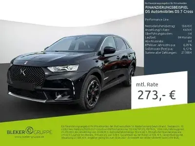 Brugt DS Automobiles DS7 Crossback Performance 181 HK (133 kW) 2022 Sort SUV