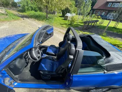 Gebraucht VW Golf Cabriolet Conceptline 90 PS (66 kW) 1995 Blau Cabrio