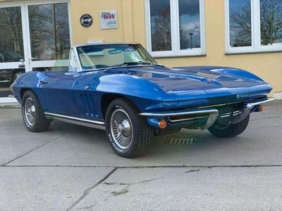 Gebraucht Corvette Stingray 300 PS (220 kW) 1965 Blau Cabrio