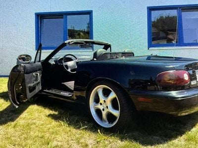Gebraucht Mazda MX5 116 PS (85 kW) 1990 Schwarz Cabrio