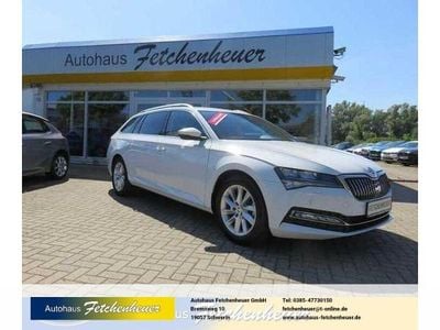 Gebraucht Skoda Superb Style 150 PS (110 kW) 2024 Weiss Kombi