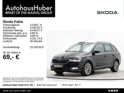 Blackmagic perleffekt Gebraucht 2022 Skoda Fabia Ambition Kombi | 13.830 € (Guter Preis)