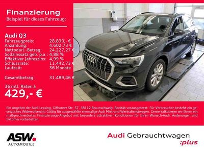 Gebraucht Audi Q3 Advanced 150 PS (110 kW) 2022 Mythosschwarz metallic SUV