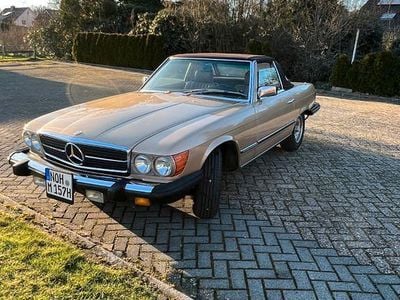 Usata Mercedes SL380 204 CV (150 kW) 1984 Oro Cabrio