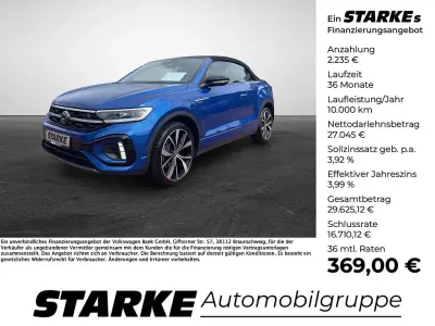 Gebraucht VW T-Roc Cabriolet Style 150 PS (110 kW) 2022 Blau Cabrio