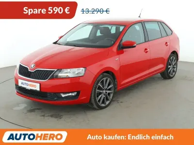 Brugt Skoda Rapid Drive 125 HK (91 kW) 2017 Rød Hatchback