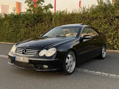 Gebraucht Mercedes CLK240 Elegance 170 PS (125 kW) 2002 Schwarz Coupé