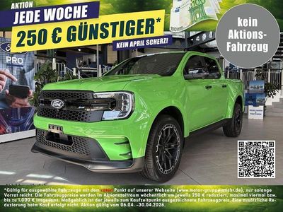 Neu Ford Ranger 281 PS (206 kW) 2026 Gelb Pickup