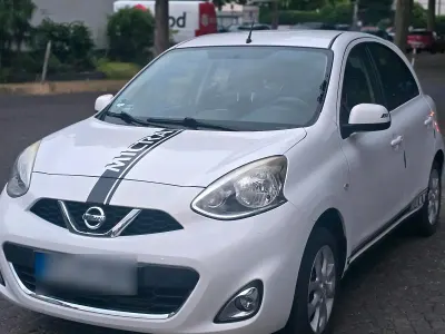 Gebraucht Nissan Micra 80 PS (58 kW) 2015 Weiß Kleinwagen