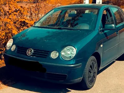 Brugt VW Polo 54 HK (39 kW) 2004 Blå Hatchback