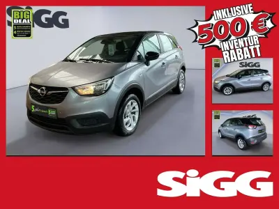 Gebraucht Opel Crossland X Edition 131 PS (96 kW) 2020 Grau SUV