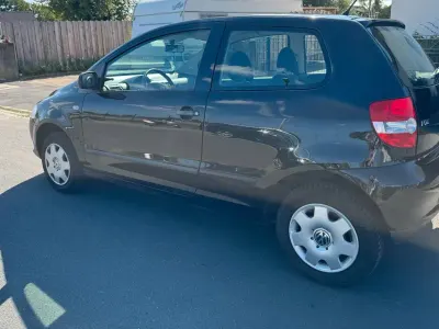 Gebraucht VW Fox 54 PS (39 kW) 2007 Schwarz Kleinwagen