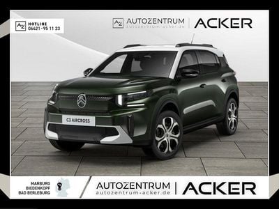 Neu Citroën C3 Aircross PureTech 101 PS (74 kW) 2025 Gruen SUV