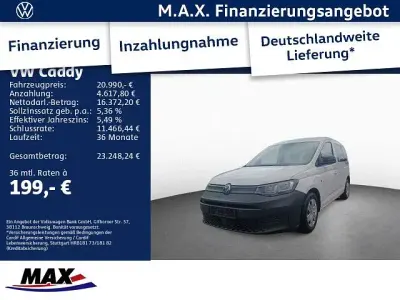 Gebraucht VW Caddy Basis 114 PS (83 kW) 2021 Weiß Van / Kleinbus