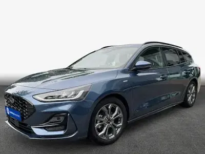 Gebraucht Ford Focus ST-Line X 155 PS (114 kW) 2024 Blau Kombi