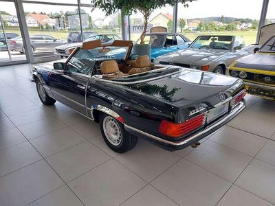 Occasion Mercedes SL450 160 ch (117 kW) 1980 Noir Cabriolet