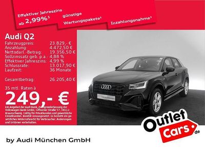 Gebraucht Audi Q2 S-Line 150 PS (110 kW) 2021 Schwarz SUV