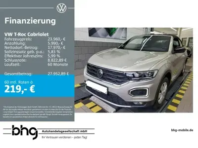 Gebraucht VW T-Roc Style 150 PS (110 kW) 2021 Schwarz SUV