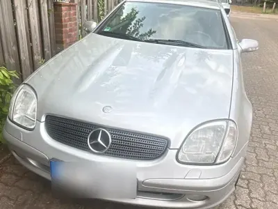 Gebraucht Mercedes SLK200 163 PS (119 kW) 2004 Silber Cabrio