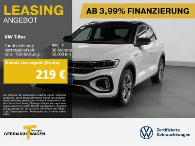 Gebraucht VW T-Roc R-line 110 PS (80 kW) 2023 Weiß SUV