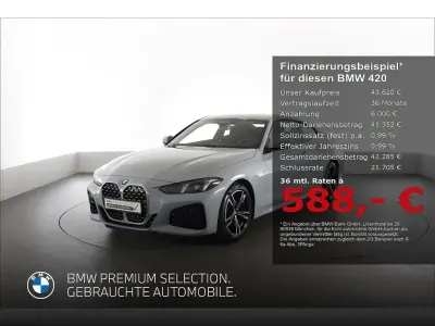 Gebraucht BMW 420 M Sport 188 PS (138 kW) 2025 Grau Coupé