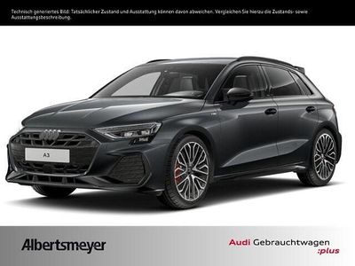 Grau Gebraucht 2024 Audi A3 S-Line Limousine | 44.836 € (Teuer)
