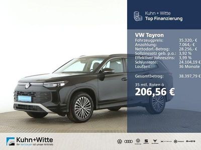 Gebraucht VW Tayron Life 150 PS (110 kW) 2025 Schwarz SUV