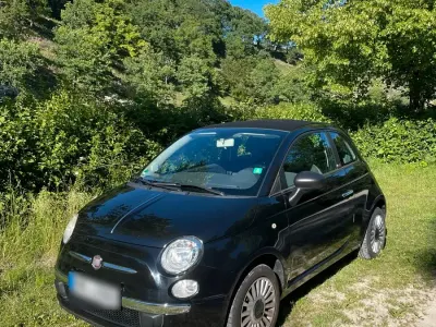 Gebraucht Fiat 500 69 PS (50 kW) 2014 Schwarz Cabrio
