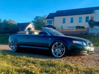 Occasion Audi A4 Cabriolet Sport 256 ch (188 kW) 2006 Vert Cabriolet