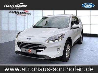 Gebraucht Ford Kuga Titanium 120 PS (88 kW) 2023 Frostweiß SUV