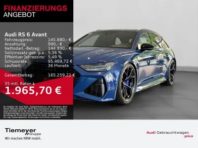 Gebraucht Audi RS6 Performance 630 PS (463 kW) 2025 Ascariblau metallic Kombi