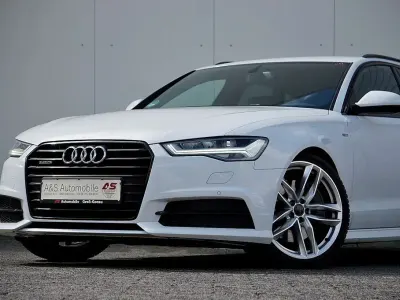 Gebraucht Audi A6 S-Line 320 PS (235 kW) 2015 Weiß Limousine
