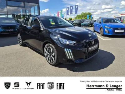 Neu Peugeot 208 Style 101 PS (74 kW) 2026 Schwarz Kleinwagen