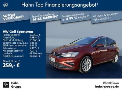 gebraucht VW Golf Sportsvan Highline 1.5TSI DSG Standh ACC LE