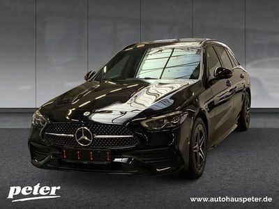 Schwarz Gebraucht 2024 Mercedes C300e AMG Limousine | 44.810 € (Guter Preis)