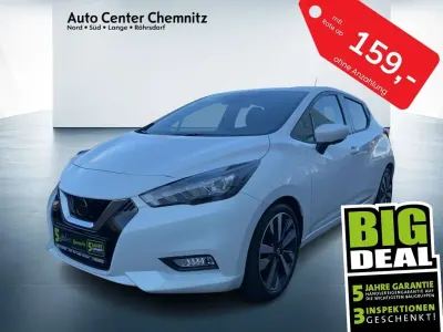 Gebraucht Nissan Micra Tekna 92 PS (67 kW) 2021 Weiß Kleinwagen