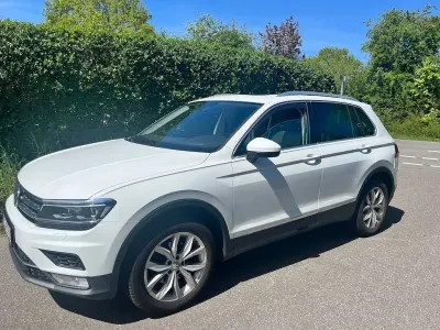 Używany VW Tiguan Highline 150 KM (110 kW) 2016 Biały SUV