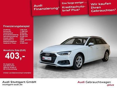 Używany Audi A4 Design 150 KM (110 kW) 2020 Biały Kombi