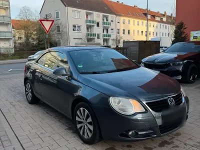 Brugt VW Eos 140 HK (102 kW) 2008 Blå Cabriolet