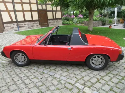Occasion Porsche 914 101 PK (74 kW) 1975 Rood Cabriolet