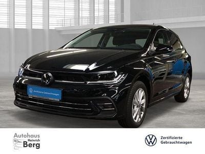 Gebraucht VW Polo Style 95 PS (69 kW) 2024 Schwarz Kleinwagen