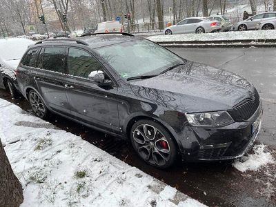 Gebraucht Skoda Octavia RS 184 PS (135 kW) 2016 Schwarz Kleinwagen