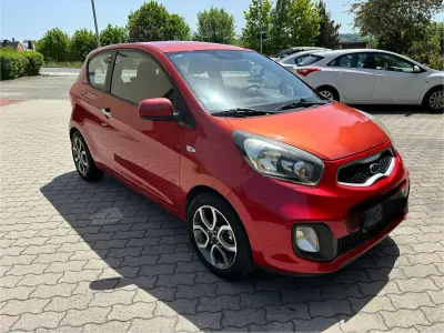 Gebraucht Kia Picanto 2011 Rot Kleinwagen