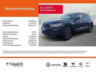 Gebraucht VW Tiguan 150 PS (110 kW) 2022 Grau SUV