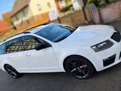 Gebraucht Skoda Octavia RS 184 PS (135 kW) 2017 Weiß Kombi